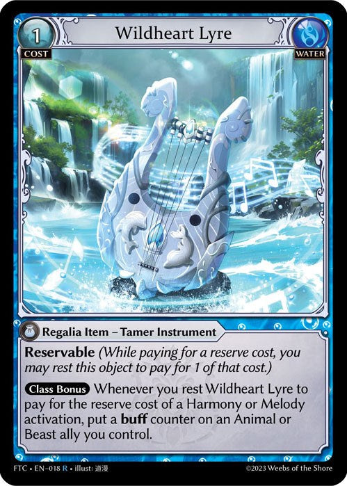 Wildheart Lyre (018) [Fractured Crown] | Card Merchant Takapuna
