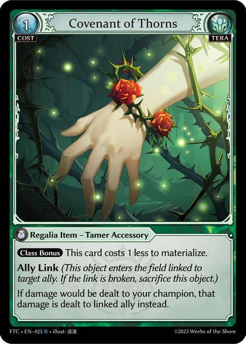 Covenant of Thorns (025) [Fractured Crown] | Card Merchant Takapuna
