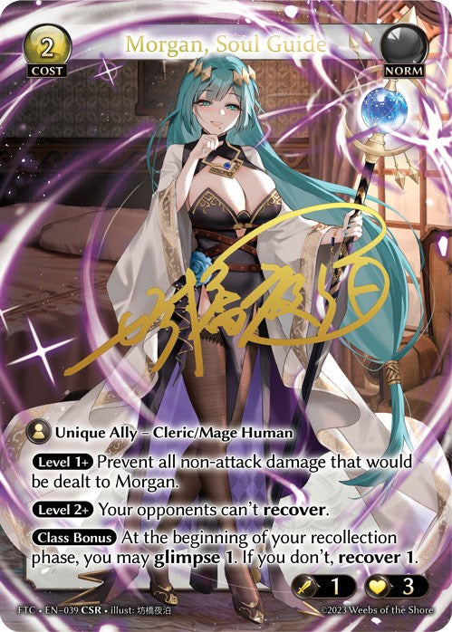Morgan, Soul Guide (CSR) (039) [Fractured Crown] | Card Merchant Takapuna