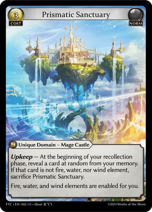 Prismatic Sanctuary (042) [Fractured Crown] | Card Merchant Takapuna