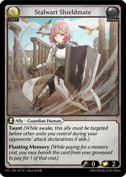 Stalwart Shieldmate (047) [Fractured Crown] | Card Merchant Takapuna