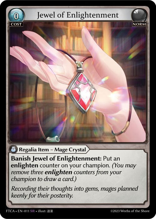 Jewel of Enlightenment (011) [Fractured Crown: Armaments] | Card Merchant Takapuna