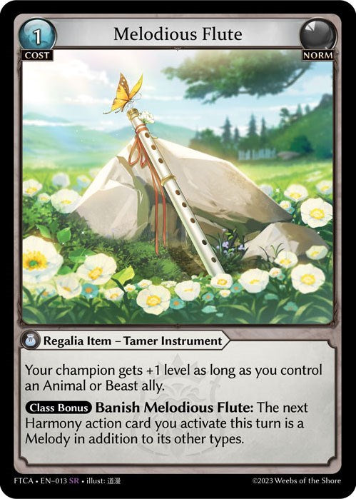 Melodious Flute (013) [Fractured Crown: Armaments] | Card Merchant Takapuna