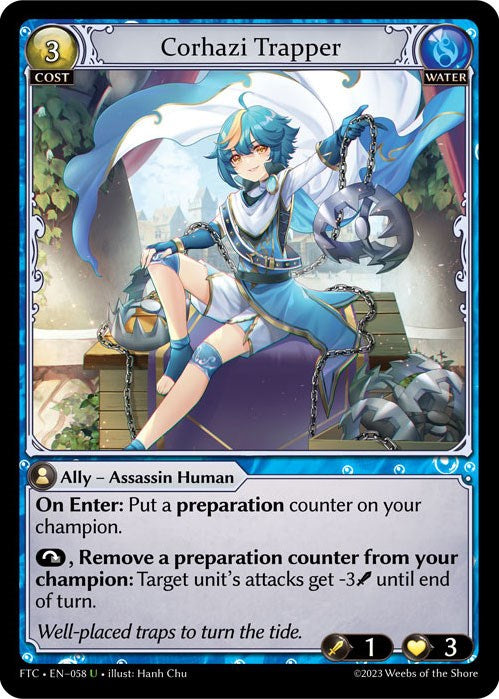 Corhazi Trapper (058) [Fractured Crown] | Card Merchant Takapuna