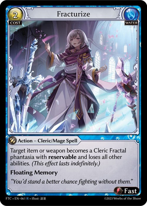 Fracturize (061) [Fractured Crown] | Card Merchant Takapuna