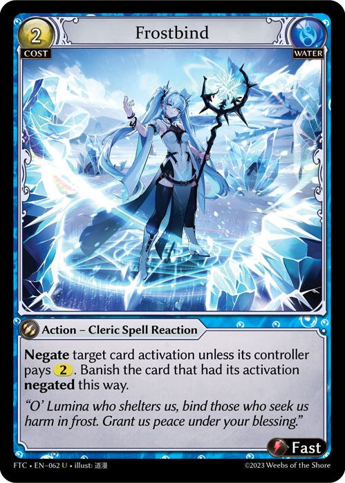 Frostbind (062) [Fractured Crown] | Card Merchant Takapuna