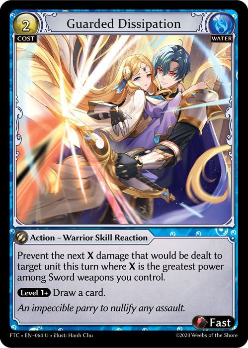 Guarded Dissipation (064) [Fractured Crown] | Card Merchant Takapuna