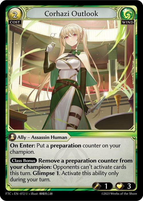 Corhazi Outlook (072) [Fractured Crown] | Card Merchant Takapuna