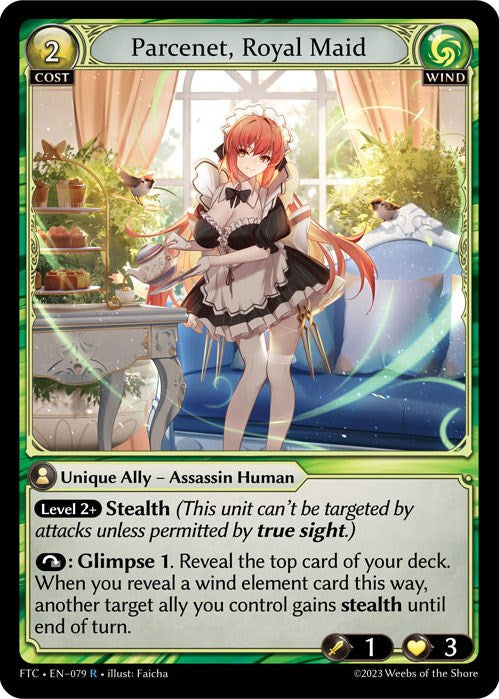 Parcenet, Royal Maid (079) [Fractured Crown] | Card Merchant Takapuna
