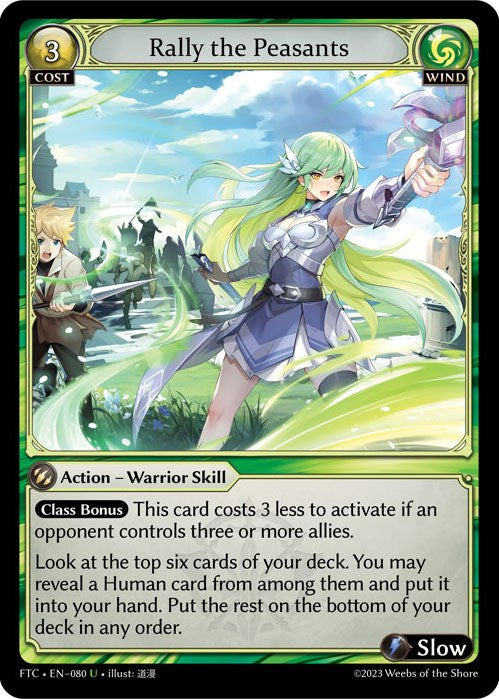 Rally the Peasants (080) [Fractured Crown] | Card Merchant Takapuna