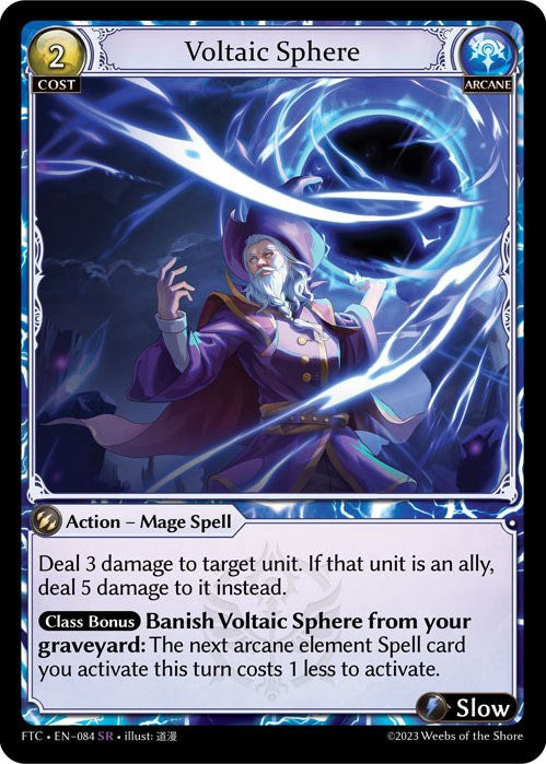 Voltaic Sphere (084) [Fractured Crown] | Card Merchant Takapuna