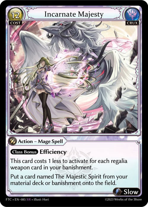 Incarnate Majesty (085) [Fractured Crown] | Card Merchant Takapuna