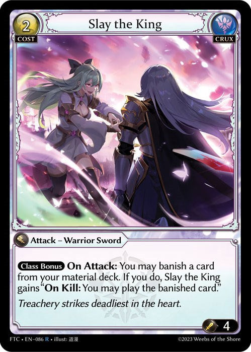 Slay the King (086) [Fractured Crown] | Card Merchant Takapuna