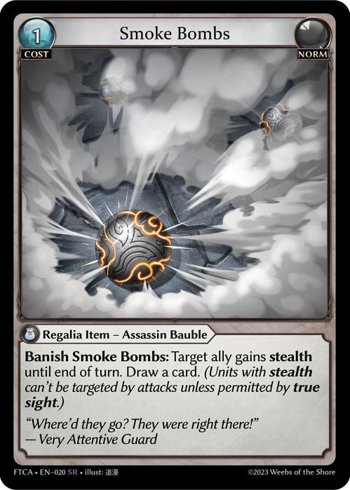 Smoke Bombs (020) [Fractured Crown: Armaments] | Card Merchant Takapuna