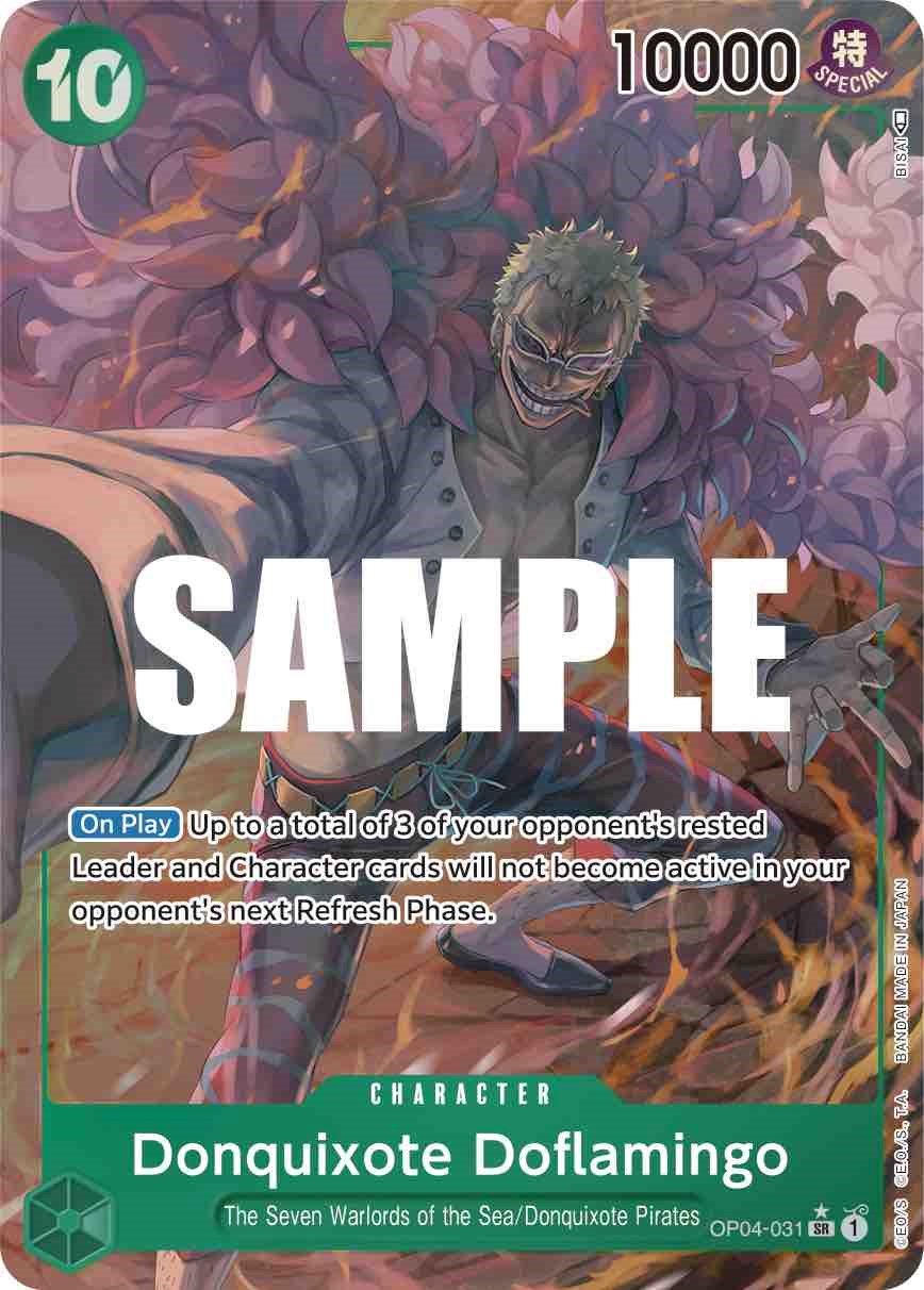 Donquixote Doflamingo (Alternate Art) [Kingdoms of Intrigue] | Card Merchant Takapuna