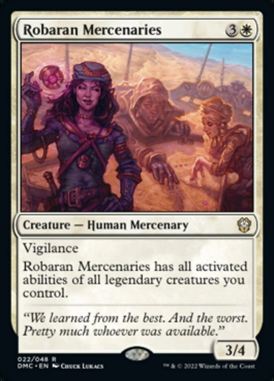 Robaran Mercenaries [Dominaria United Commander]