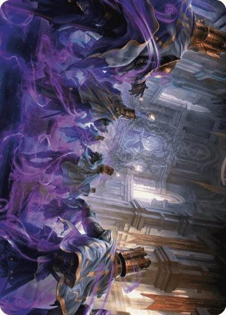 Eerie Interference Art Card [Wilds of Eldraine Art Series] | Card Merchant Takapuna