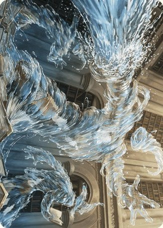 Splashy Spellcaster Art Card [Wilds of Eldraine Art Series] | Card Merchant Takapuna