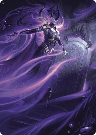 Ashiok, Wicked Manipulator Art Card (10/81) [Wilds of Eldraine Art Series] | Card Merchant Takapuna