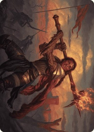 Imodane, the Pyrohammer Art Card [Wilds of Eldraine Art Series] | Card Merchant Takapuna