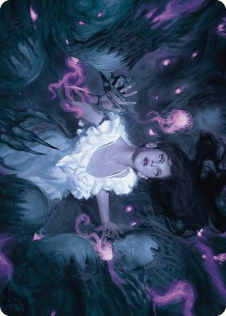 Neva, Stalked by Nightmares Art Card [Wilds of Eldraine Art Series] | Card Merchant Takapuna