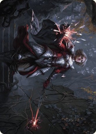 Rowan, Scion of War Art Card (31/81) [Wilds of Eldraine Art Series] | Card Merchant Takapuna