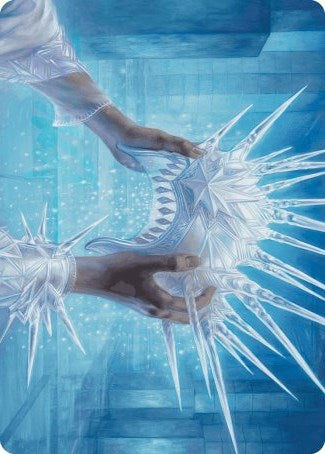 Hylda's Crown of Winter Art Card [Wilds of Eldraine Art Series] | Card Merchant Takapuna