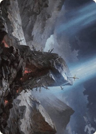 The Irencrag Art Card [Wilds of Eldraine Art Series] | Card Merchant Takapuna