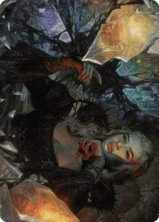 Prophetic Prism Art Card [Wilds of Eldraine Art Series] | Card Merchant Takapuna