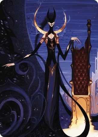 Ashiok, Wicked Manipulator Art Card (57/81) [Wilds of Eldraine Art Series] | Card Merchant Takapuna