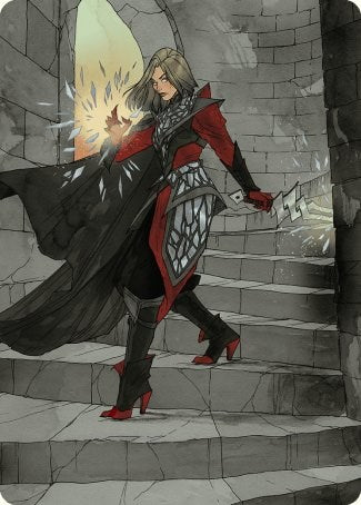 Rowan, Scion of War Art Card (59/81) [Wilds of Eldraine Art Series] | Card Merchant Takapuna