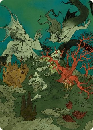 Curiosity Art Card [Wilds of Eldraine Art Series] | Card Merchant Takapuna