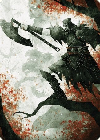 Garruk's Uprising Art Card [Wilds of Eldraine Art Series] | Card Merchant Takapuna