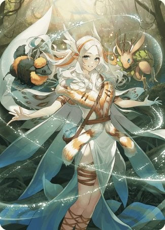 Karmic Justice Anime Art Card [Wilds of Eldraine Art Series] | Card Merchant Takapuna