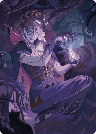 Necropotence Art Card [Wilds of Eldraine Art Series] | Card Merchant Takapuna