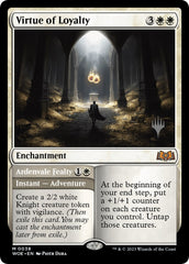 Virtue of Loyalty // Ardenvale Fealty (Promo Pack) [Wilds of Eldraine Promos] | Card Merchant Takapuna