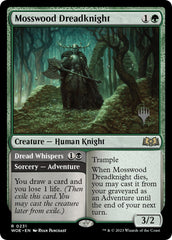 Mosswood Dreadknight // Dread Whispers (Promo Pack) [Wilds of Eldraine Promos] | Card Merchant Takapuna