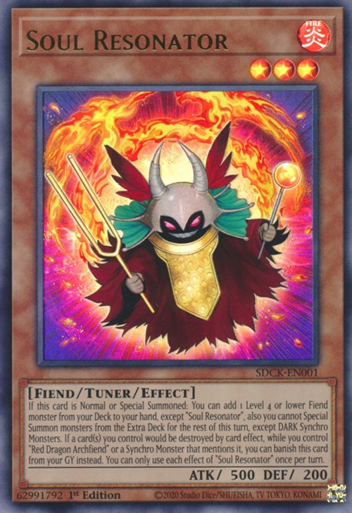 Soul Resonator [SDCK-EN001] Ultra Rare | Card Merchant Takapuna