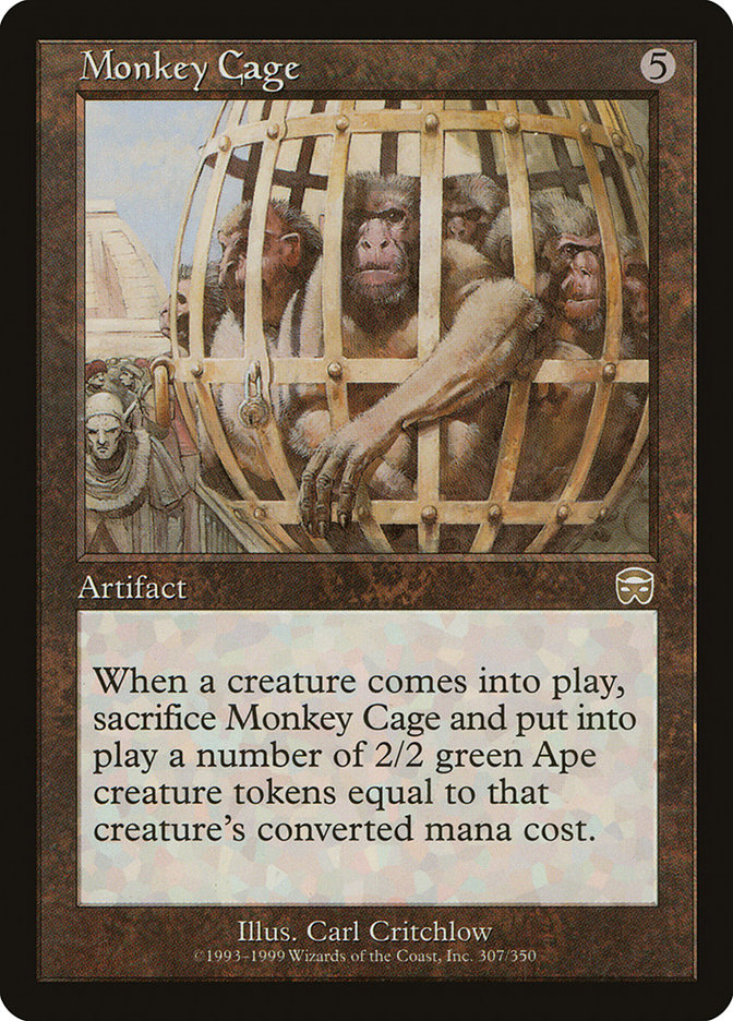 Monkey Cage [Mercadian Masques] | Card Merchant Takapuna
