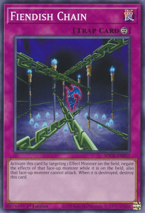 Fiendish Chain [SDCK-EN037] Common | Card Merchant Takapuna