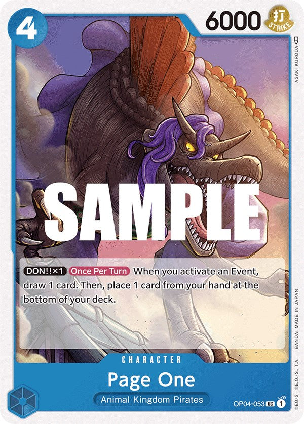 Page One [Kingdoms of Intrigue] | Card Merchant Takapuna