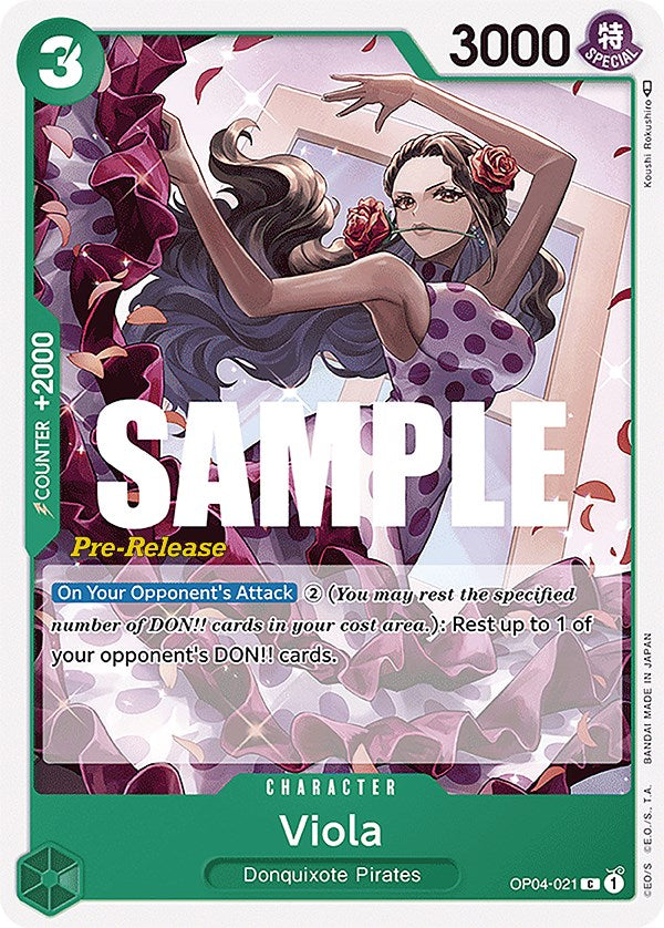 Viola [Kingdoms of Intrigue Pre-Release Cards] | Card Merchant Takapuna