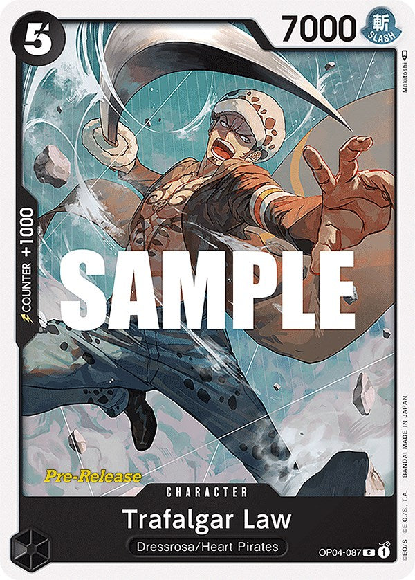 Trafalgar Law [Kingdoms of Intrigue Pre-Release Cards] | Card Merchant Takapuna
