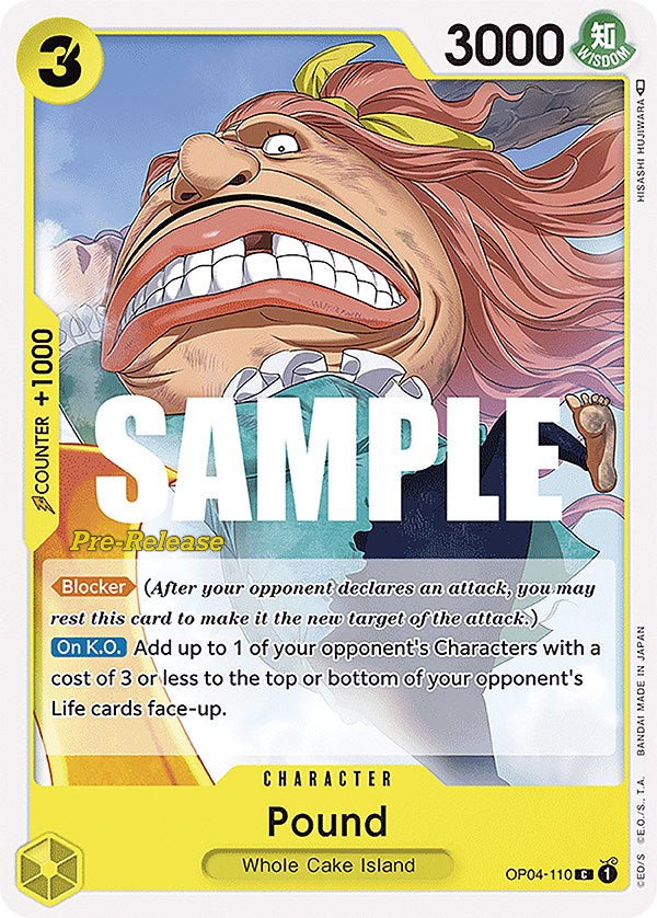 Pound [Kingdoms of Intrigue Pre-Release Cards] | Card Merchant Takapuna