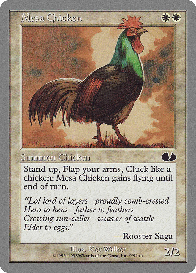 Mesa Chicken [Unglued] | Card Merchant Takapuna