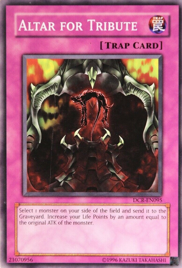 Altar for Tribute [DCR-EN095] Common | Card Merchant Takapuna