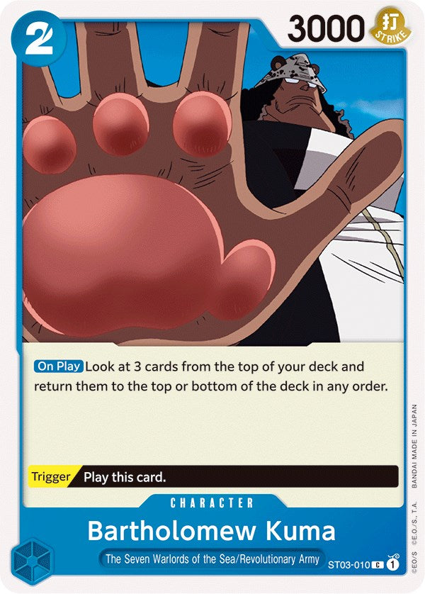 Bartholomew Kuma [Starter Deck: The Seven Warlords of The Sea] | Card Merchant Takapuna