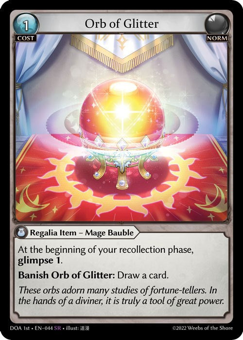Orb of Glitter (044) [Dawn of Ashes: 1st Edition] | Card Merchant Takapuna