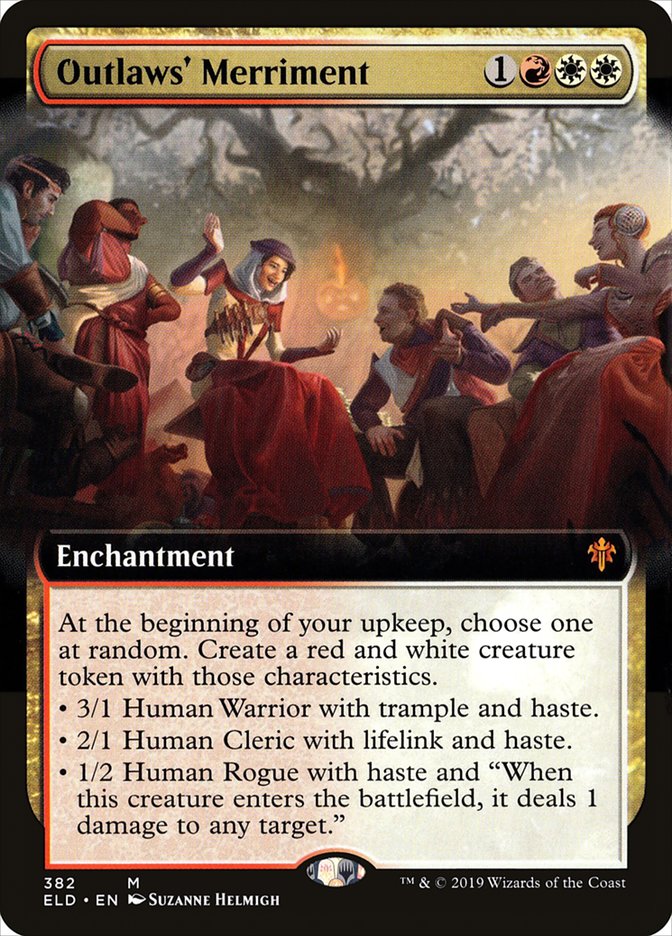 Outlaws' Merriment (Extended Art) [Throne of Eldraine] | Card Merchant Takapuna