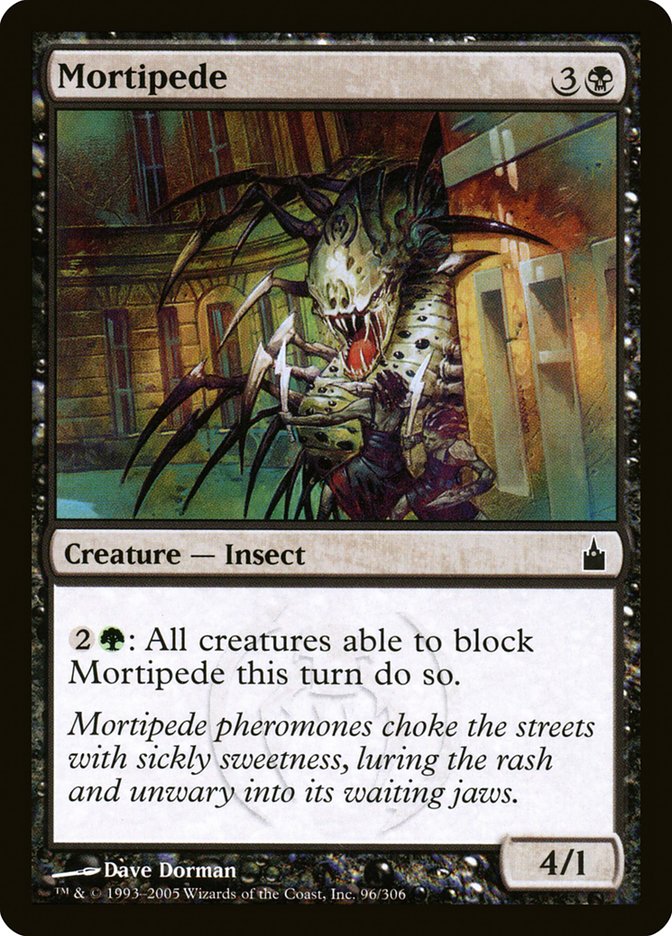 Mortipede [Ravnica: City of Guilds] | Card Merchant Takapuna